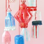 July 29, 2018 Newsletter recycled bottle lanterns