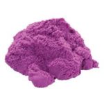August 12 - 2018 newsletter purple kinetic sand in a mound