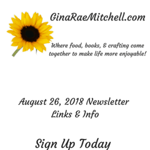 August 26 – 2018 Newsletter