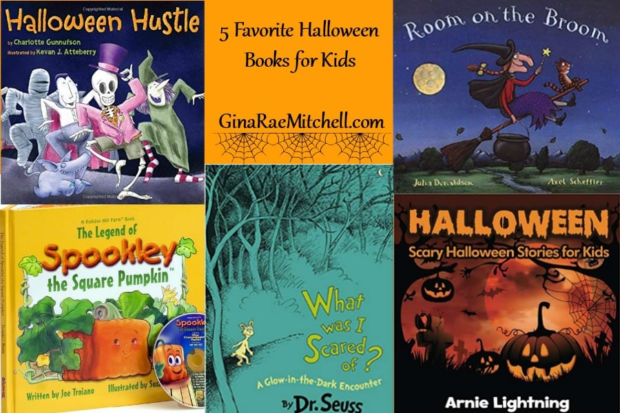 5 Favorite Halloween Books For Kids | Gina Rae Mitchell