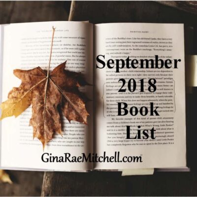 September 2018 Book List