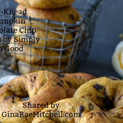 Simply So Good's No-Knead Pumpkin Chocolate Chip Bagels