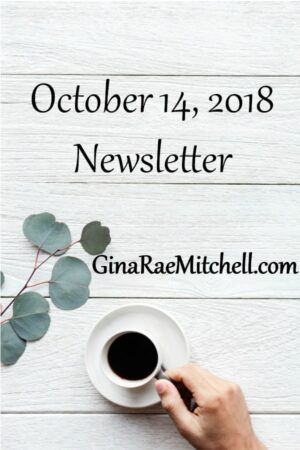 October 14-2018 Newsletter