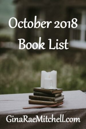 October 2018 Book List