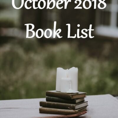 October 2018 Book List