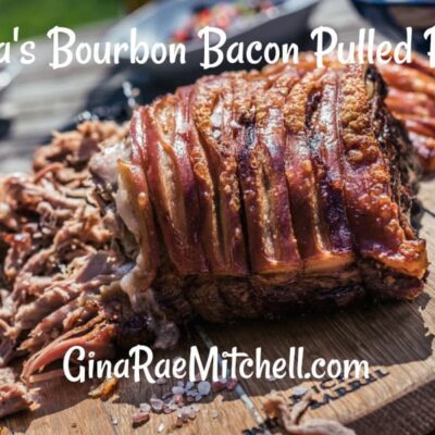 Gina's Slow-cooker Bourbon Bacon Pulled Pork