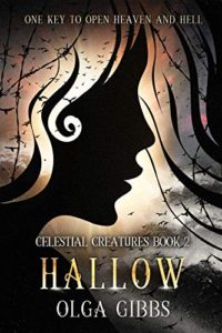 Hallow book cover with link to purchase on Barnes & Noble - Review of Hallow by Olga Gibbs