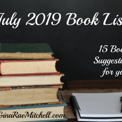 July 2019 Book Recommendations