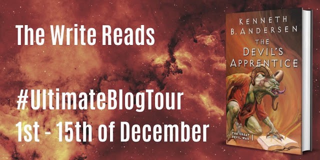  Review - The Devil's Apprentice by Kenneth B Andersen - The Great Devil War 1 - TWR Ultimate Blog Tour