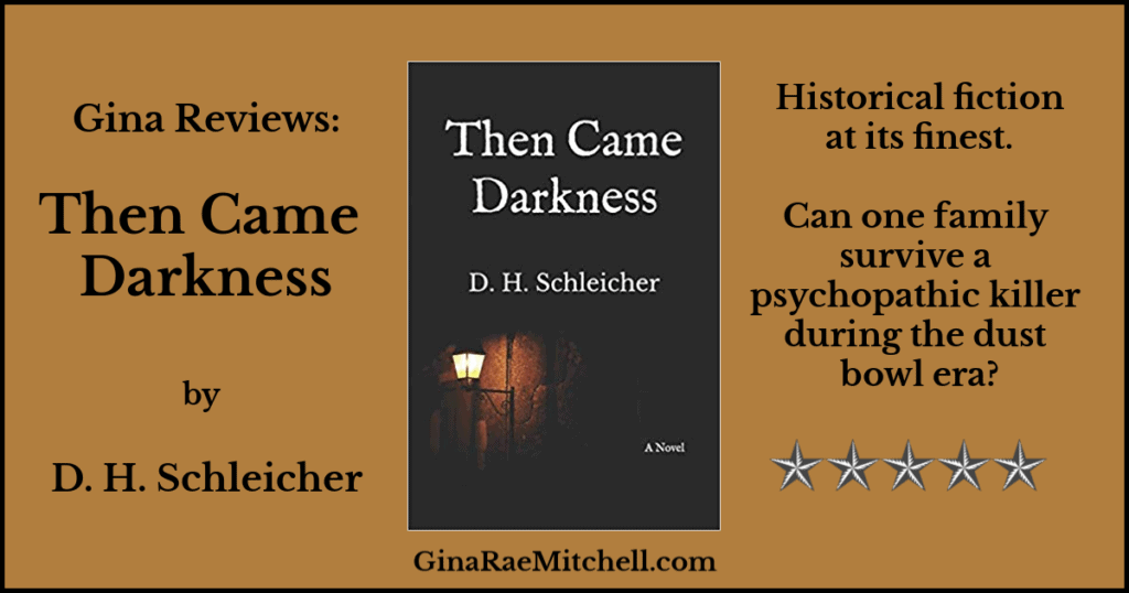 Friday Finds - October 11, 2019 Review: Then Came Darkness by D.H. Schleicher Blog Graphic