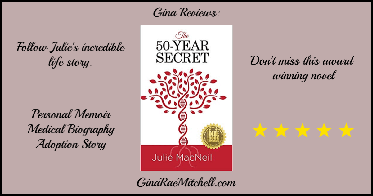 Review: The 50-Year Secret by Julie MacNeil blog graphic