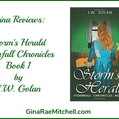 Review: Storm's Herald by J.W. Golan - Stormfall Chronicles, Book 1 - #EpicFantasy #YAfiction
