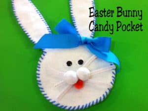 Friday Finds - February 21, 2020 - Felted easter bunny candy holder