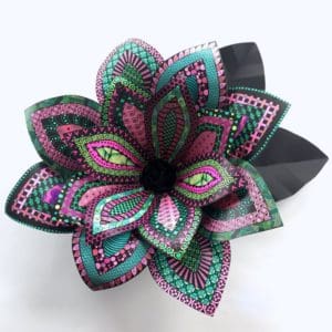 Gina's Friday Finds 2/14/2020 Paper Flower Coloring Kit