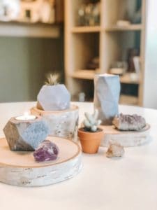 Gina's Friday Finds - March 13, 2020 DIY Cement Tealight Planters
