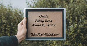 Friday Finds March 6, 2020