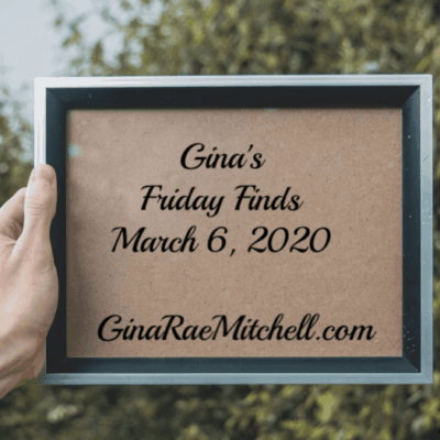 Friday Finds March 6, 2020
