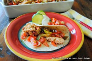 March 27, 2020 - Friday Finds Baked green chili fajitas