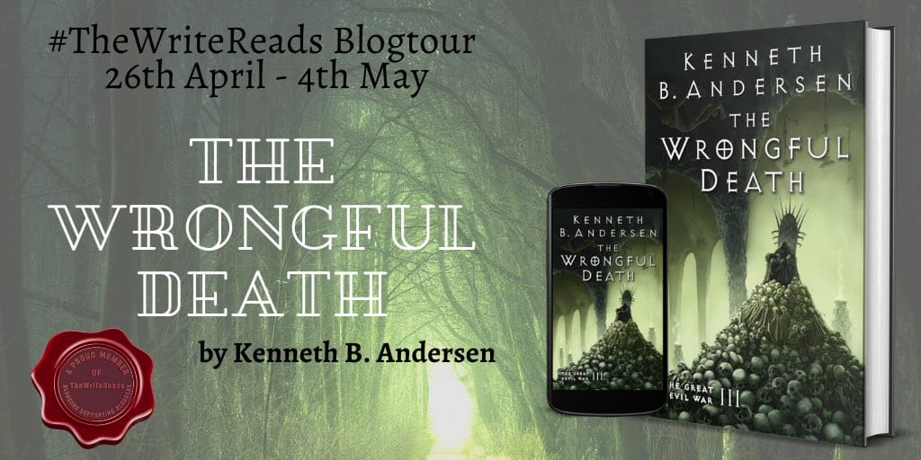 The Wrongful Death by Kenneth B Andersen | Blog Tour