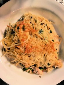 Friday Finds | May 8, 2020 | Chicken Tetrazzini image on white plate