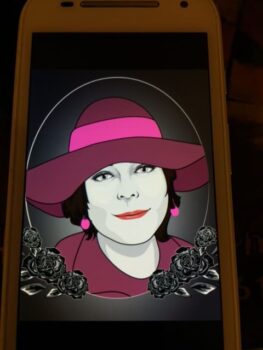 Christy Breedlove author image cartoon