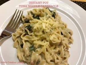 Friday Finds | June 19, 2020 Instant Pot Tuna Noodle Casserole from Julie's Creative Lifestyle