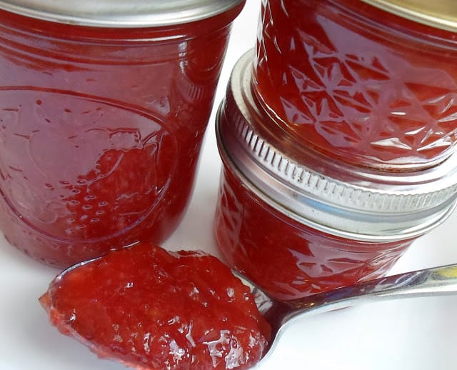 Gina's Friday Finds | June 5, 2020 Rhubarb Jam with Strawberry Jello by Happier Than a Pig in Mud