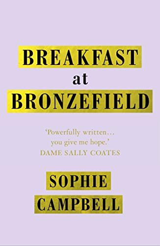 Friday Finds Roundup | July 10, 2020 |Breakfast at Bronzefield by Sophie Campbell Lavender Book Cover with Bronze & black lettering