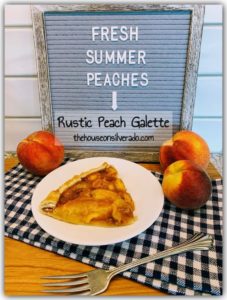 Peach Galette | Gina's Friday Finds | July 17, 2020
