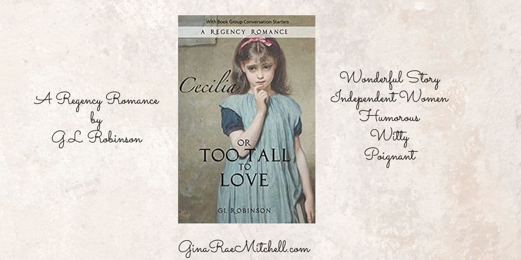 Cecilia Too Tall to Love by GL Robinson Blog graphic