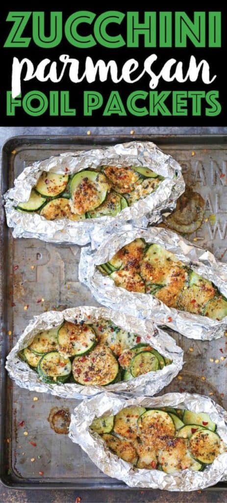 Grilled Parmesan Zucchini Packets | Friday Finds | August 7, 2020