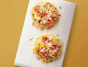 Spaghetti Crust Pizza - Septmeber 25, 2020