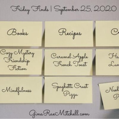 September 25, 2020 | Gina's Friday Finds