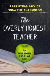 Book cover - The Overly Honest Teacher by Meredith Essalat