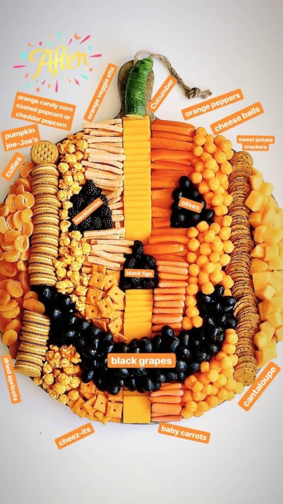 Image Pumpkin Snack Board by The Baker Mama - Friday Finds | October 16, 2020