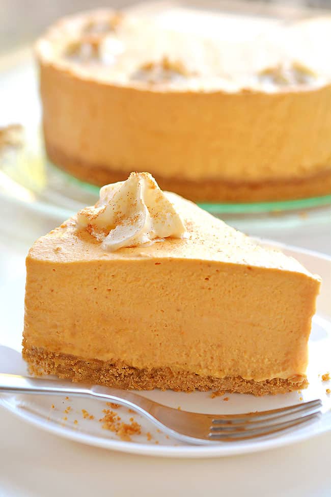 Gina's Friday finds| October 9, 2020East No-Bake Pumpkin Cheesecake from OneLittleProject