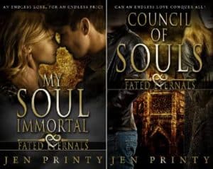 Fated Eternals by Jen Printy - cover - 2 book set - Friday Finds | October 16, 2020