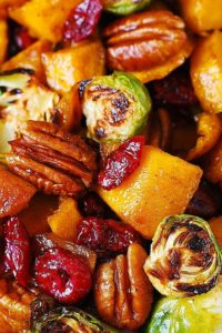 Squash, Cranberries, Brussel Sprouts, & Pecan Side Dish Image Friday Finds | November 20, 2020