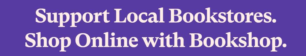 Shop on BookShop today Banner affiliate
