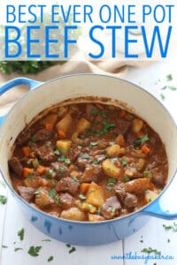 Friday Finds | 2-12-21 | Weekly Roundup | One Pot Beef Stew from the Busy Baker