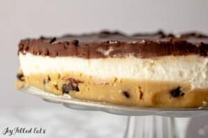 No-Bake Cookie Dough Cheesecake by JoyFilledEats