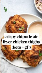 Friday Finds | March 26, 2021 | Crispy Chipotle air fryer chicken thighs