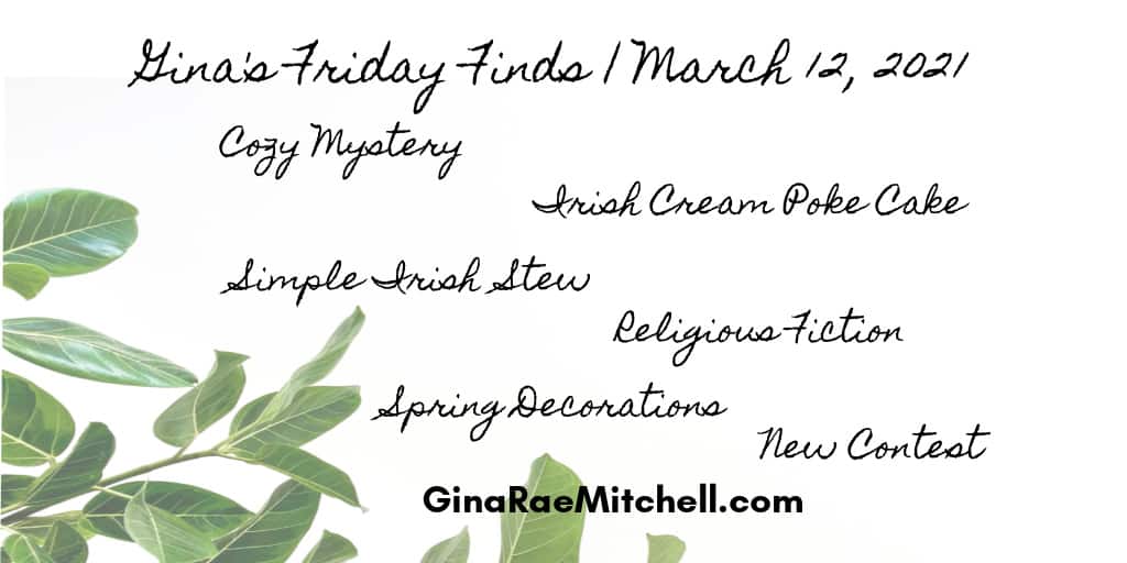 Gina's Friday Finds | March 12, 2021