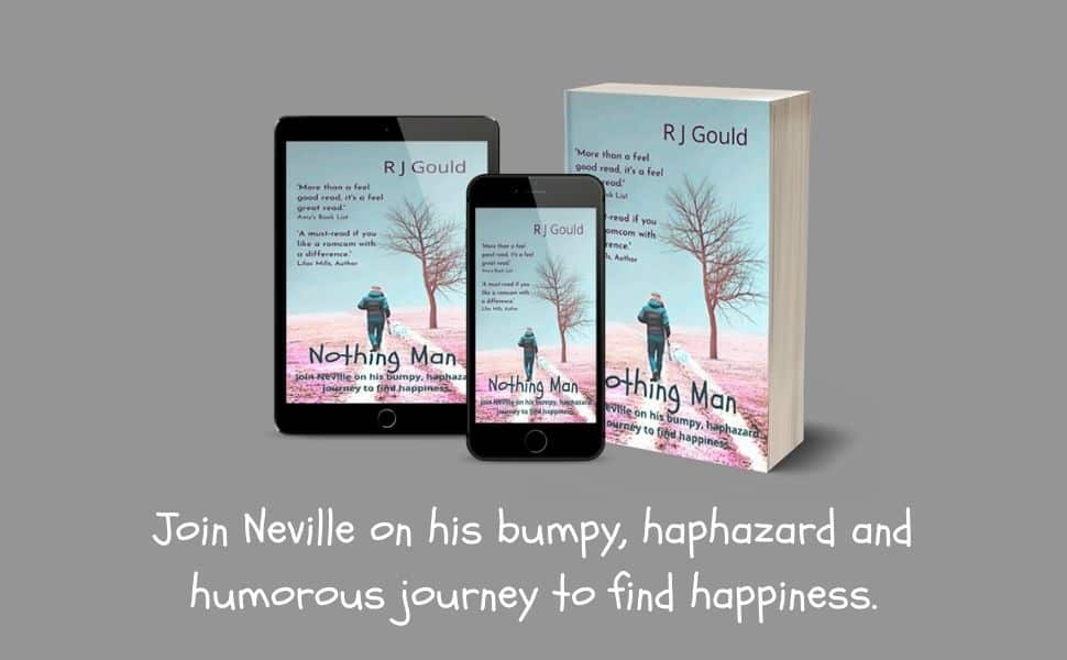Nothing Man by R J Gould | Review | #ContemporaryFiction full of Witty Humor | 4.5