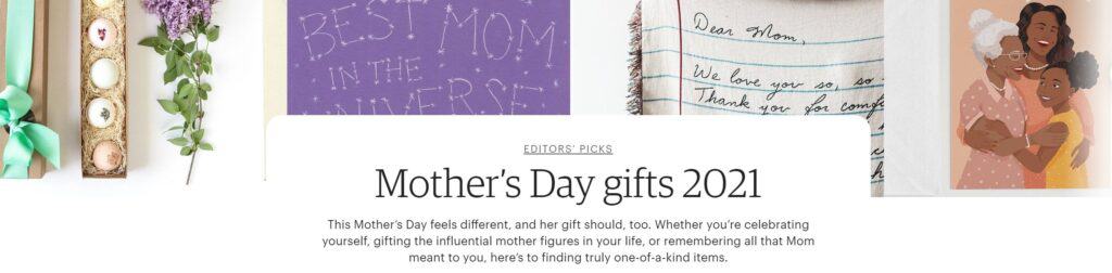 Etsy Mother's Day Ad - image