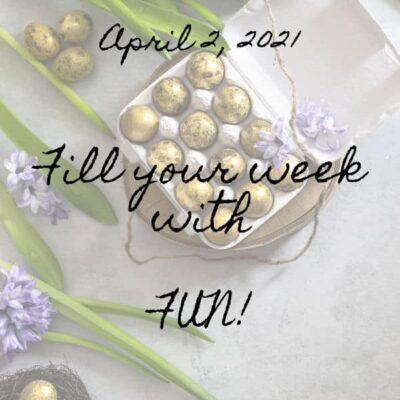 Weekly Friday Finds | April 2, 2021 | Books, Food, Contest, Crafts