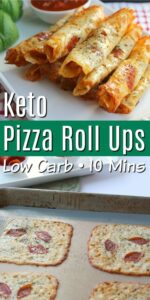 Pizza Roll Ups - Keto Style from Stylish Cravings image