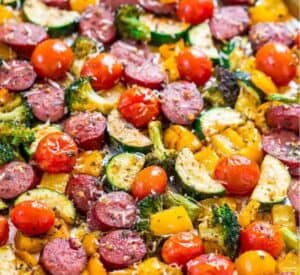 Friday Finds Roundup | April 23 - 2021 -Sheet Pan Sausage & Vegetables image