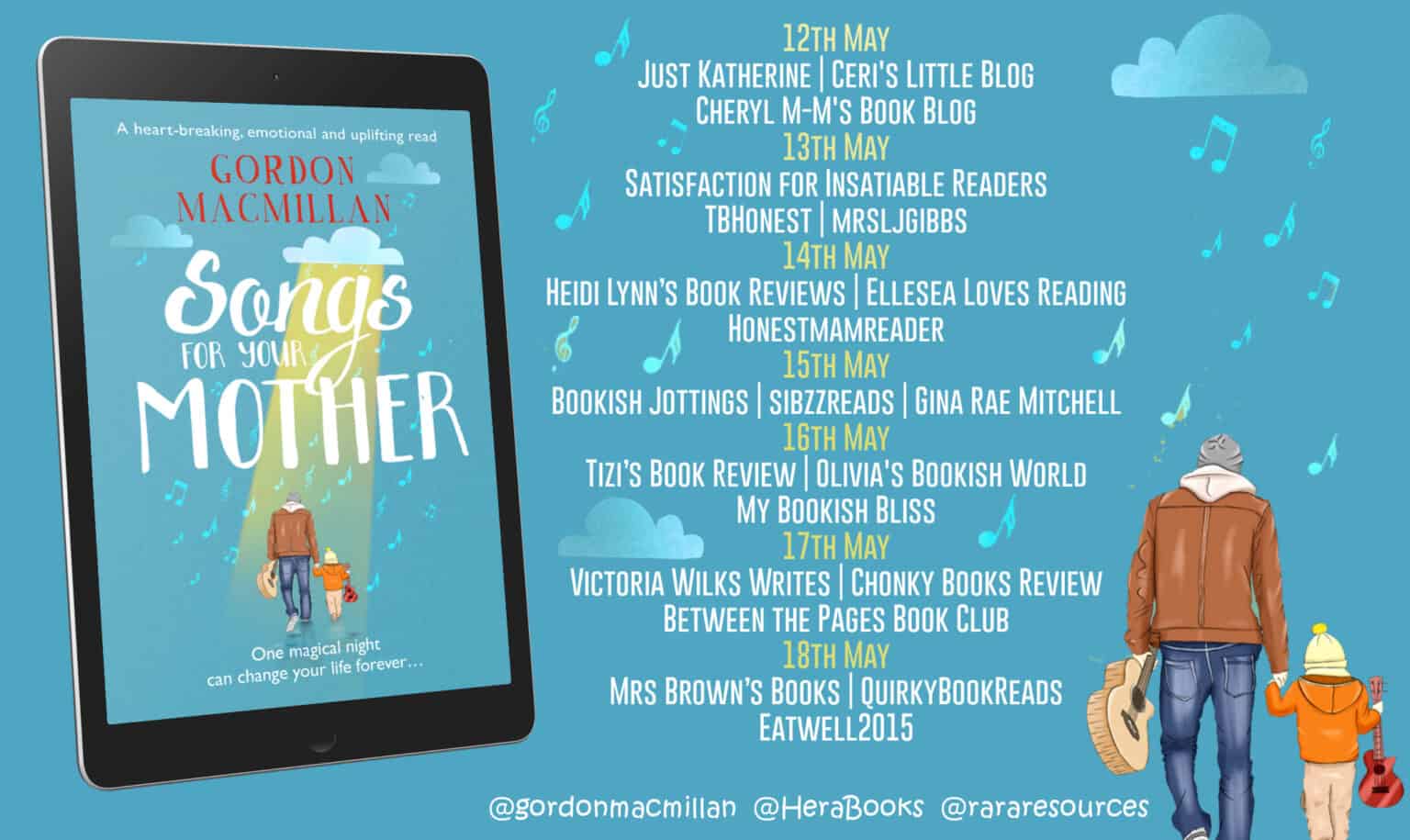 Songs for Your Mother by Gordon MacMillan | Review 4 Songs For Your Mother by Gordon MacMillan Blog graphic