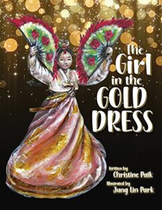 The Girl in the Golden Dress by Christine Paik Book cover image